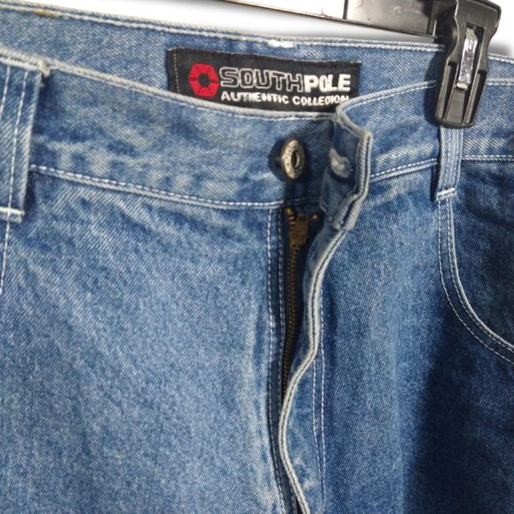 Lot of 2 Men's Size 40 Denim Jorts (Jean Shorts) – South Pole & U.S. Polo Assn - Picture 10 of 11